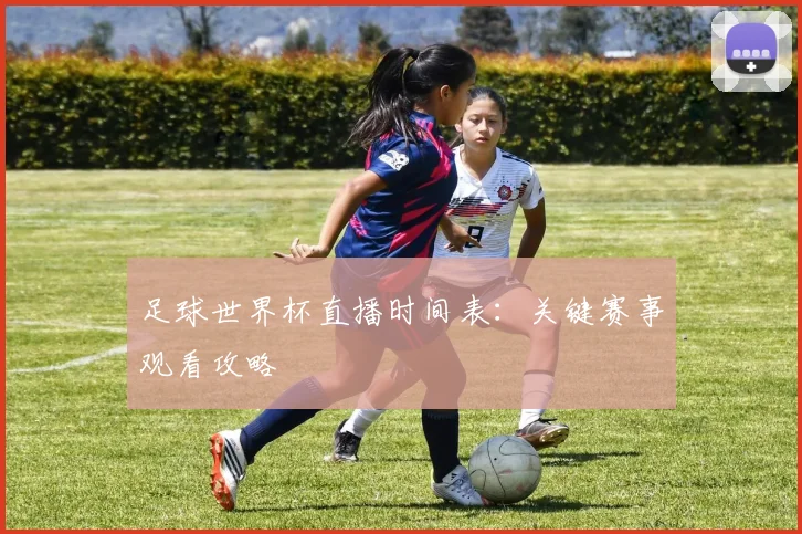 足球世界杯直播时间表：关键赛事观看攻略
