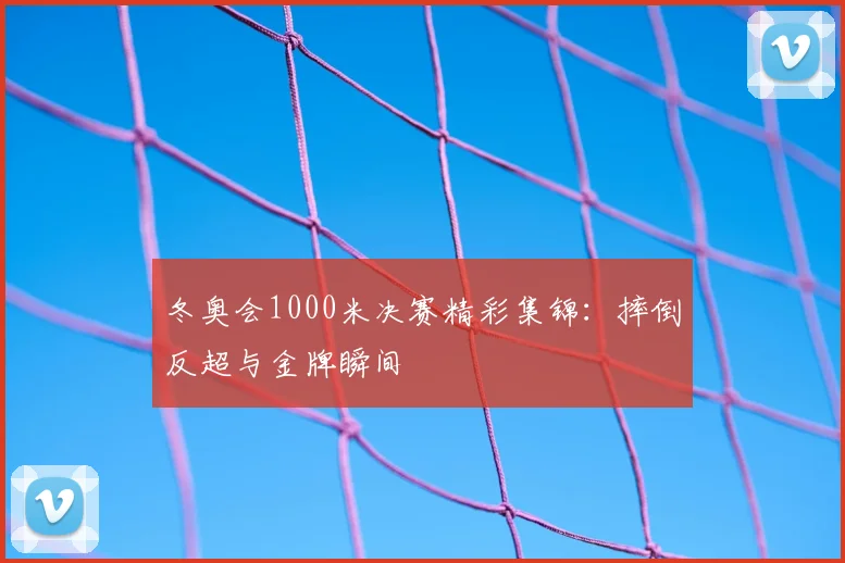 冬奥会1000米决赛精彩集锦：摔倒反超与金牌瞬间